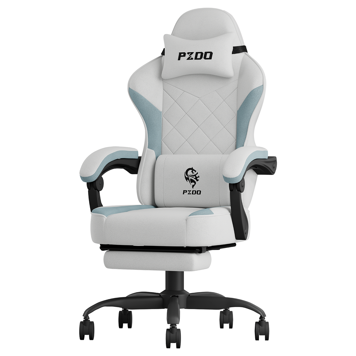 PZDO Cozy Gray Gaming Chair